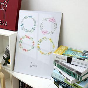 아트박스/꾸밈 ca134-아크릴액자_러블리플라워리스2