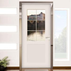 아트박스/꾸밈 ih885-창문그림(유럽의기차길)_현관문시트지