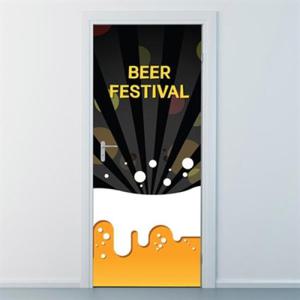 아트박스/낭만창고 nces128-비어 페스티벌-현관문시트지