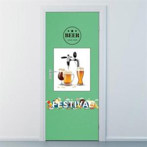 아트박스/낭만창고 nces135-비어페스티발2-현관문시트지