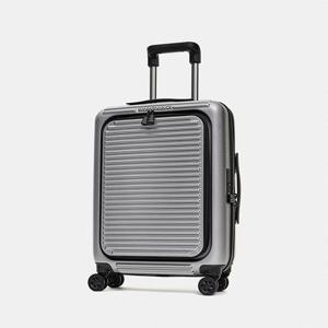 만다리나덕 TANK CASE TROLLEY CABIN W/FRONT POCKET FSV22002 (GRIGIO) 21인치 포켓 캐리어
