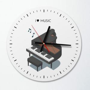 아트박스/꾸밈 ig197-그랜드피아노_인테리어벽시계