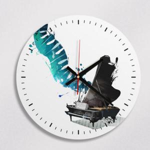아트박스/꾸밈 ig198-빈티지피아노_인테리어벽시계