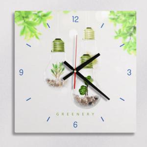 아트박스/꾸밈 cg068-그리너리전구속다육_인테리어벽시계