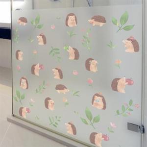 아트박스/낭만창고 dgse081-아기고슴도치의 하루-반투명시트지