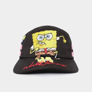 슈프림 스폰지밥 제프 해밀턴 메쉬 백 6패널 공용 캡 SS25H126 BLACK