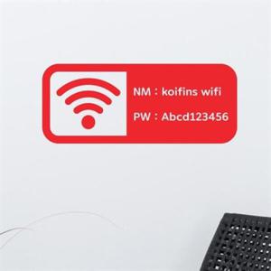 아트박스/코이핀즈 와이파이 스티커 주문제작 2