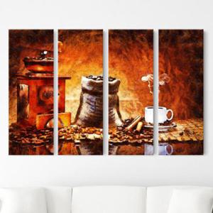 아트박스/꾸밈 cw621-달콤커피의매력_그림_대형노프레임세트