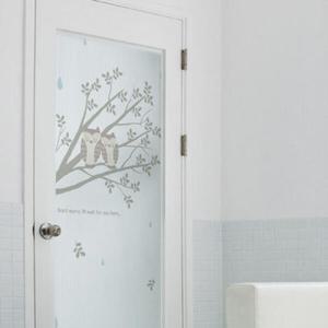 아트박스/꾸밈 im556_m-무점착유리시트_걱정하지마_유리문시트지