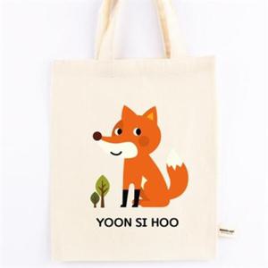 아트박스/디자인아지트 [주문제작]에코백미니애니멀월드 폭스