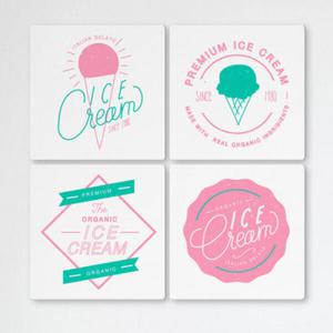 아트박스/꾸밈 if309-멀티액자_젤라또아이스크림