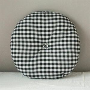 아트박스/메이메이 코튼 버튼 방석 (깅엄체크)