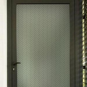 아트박스/꾸밈 ph422_m-무점착유리시트_헤링본패턴_유리문시트지