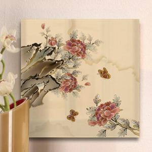 아트박스/꾸밈 ij594-아크릴액자_부귀를부르는모란꽃(중형)