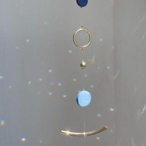 아트박스/오즈앤엔즈 컬러우드 썬캐쳐_blue smile