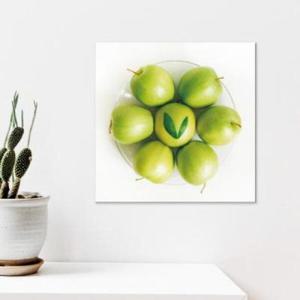 아트박스/아도라하우스 캔버스액자 자연 청사과 C타입 25x40cm