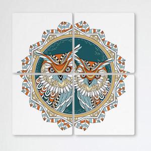 아트박스/꾸밈 cf181-멀티액자_재물운을가져다주는부엉이