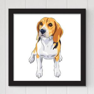 아트박스/꾸밈 cv512-깜찍한강아지종류_인테리어액자