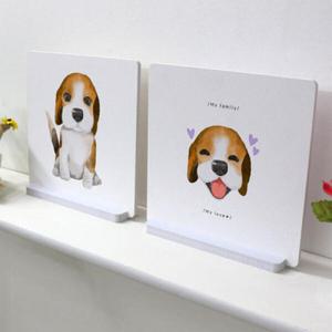 아트박스/꾸밈 ii599-스탠드액자2P_나의사랑강아지2