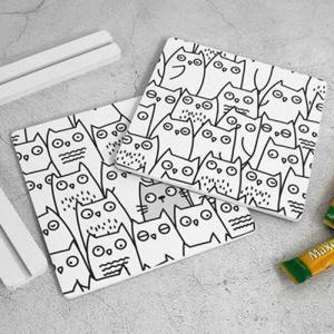 아트박스/꾸밈 ci669-스탠드액자2P_부엉이스파이고양이