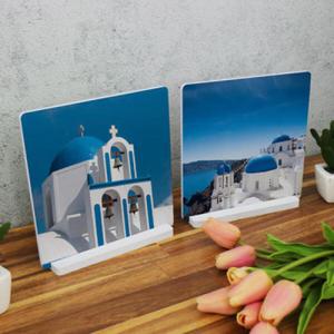 아트박스/꾸밈 tk876-스탠드액자2P_산토리니에가다