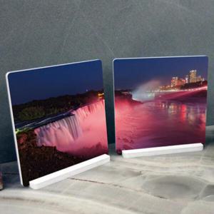 아트박스/꾸밈 cr368-스탠드액자2P_나이아가라폭포야경