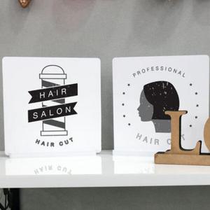 아트박스/꾸밈 pa916-스탠드액자2P_미용실02