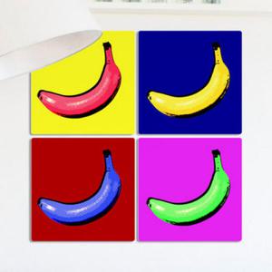 아트박스/꾸밈 ib527-멀티액자_바나나팝아트
