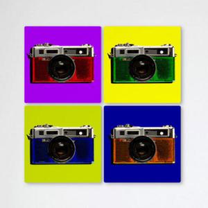 아트박스/꾸밈 ib535-멀티액자_카메라팝아트