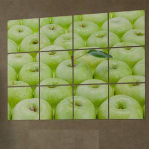 아트박스/꾸밈 ts290-멀티액자_이슬을머금은초록사과