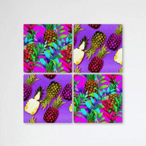 아트박스/꾸밈 ib554-멀티액자_파인애플패턴팝아트