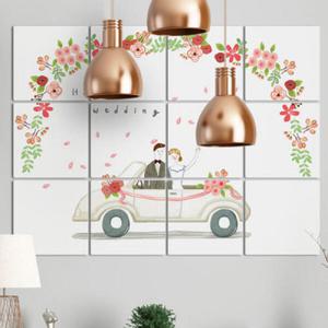 아트박스/꾸밈 ia284-멀티액자_해피웨딩01