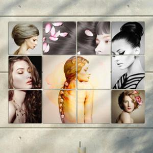 아트박스/꾸밈 ii733-멀티액자_헤어샵스타일