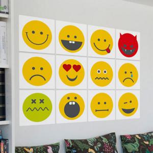 아트박스/꾸밈 ci863-멀티액자_스마일이모티콘