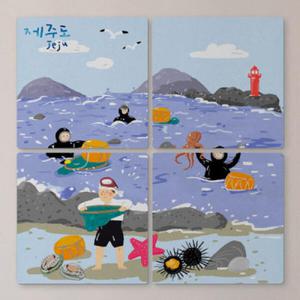 아트박스/꾸밈 cf606-멀티액자_제주도해녀