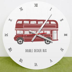 아트박스/꾸밈 cd321-영국상징(2층버스)_인테리어벽시계