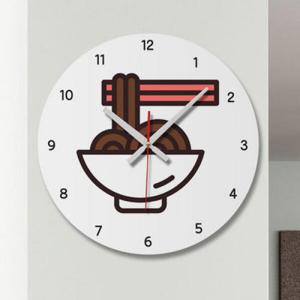 아트박스/꾸밈 ia404-심플중국집짜장면_인테리어벽시계