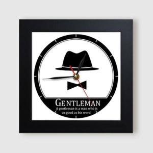 아트박스/꾸밈 it369-레이디앤젠틀맨_미니액자벽시계