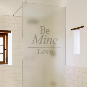 아트박스/꾸밈 ii822_m-무점착유리시트_비마인러브_유리문시트지