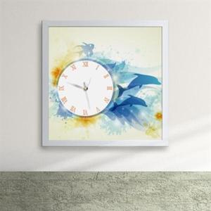 아트박스/꾸밈 cy214-판타스틱 타임02_바다 속 친구들 액자시계