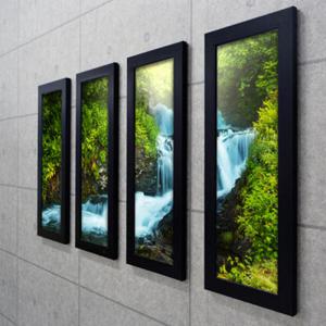 아트박스/꾸밈 cy694-시원한여름의폭포_액자세트