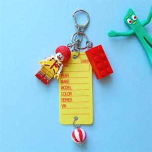 아트박스/올패턴 토이 키링-US 자동차 딜러(삐에로)