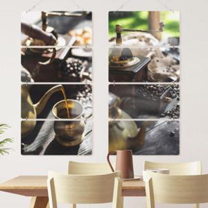 아트박스/꾸밈 nl320-멀티아크릴액자_빈티지커피포트(4단)