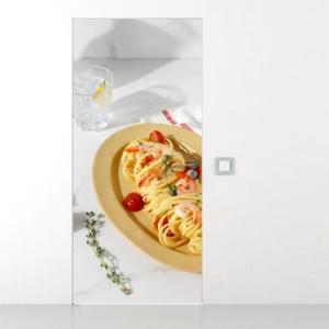 아트박스/꾸밈 gb791-토마토와새우가있는파스타_현관문시트지