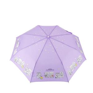 아트박스/키즈키즈 산리오와친구들 완전자동우산 보라C50616