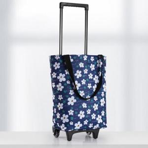 아트박스/위드마켓 나우리빙 접이식 쇼핑카트(플라워패턴)