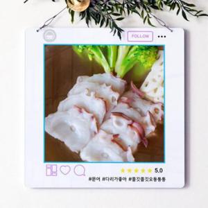 아트박스/꾸밈 nu508-행잉액자_문어숙회(사각중형)