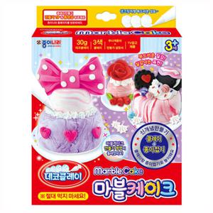 아트박스/문구앤토이스 [종이나라] 데코클레이 - 마블케이크