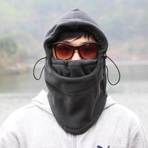 아트박스/위드마켓 방한 마스크 후드 넥워머(그레이) (남성용)