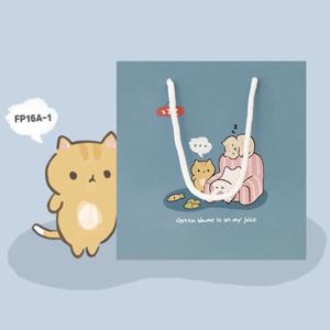 아트박스/프롬앤투 프롬앤투 밍꼬 캐릭터 쇼핑백 FP16A-1 10매